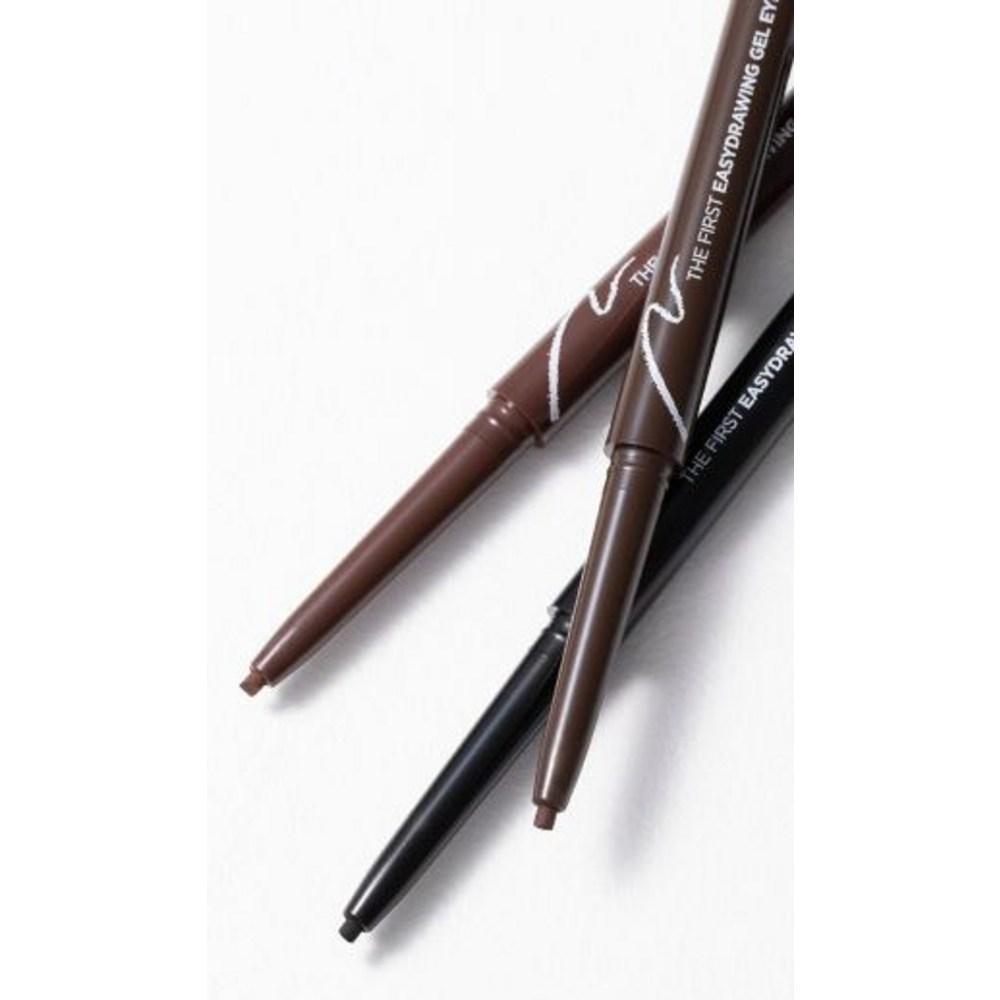 Fusionnez le premier eye-liner gel facile à dessiner 0,14 g, EG3 Maroon, 2 pièces.