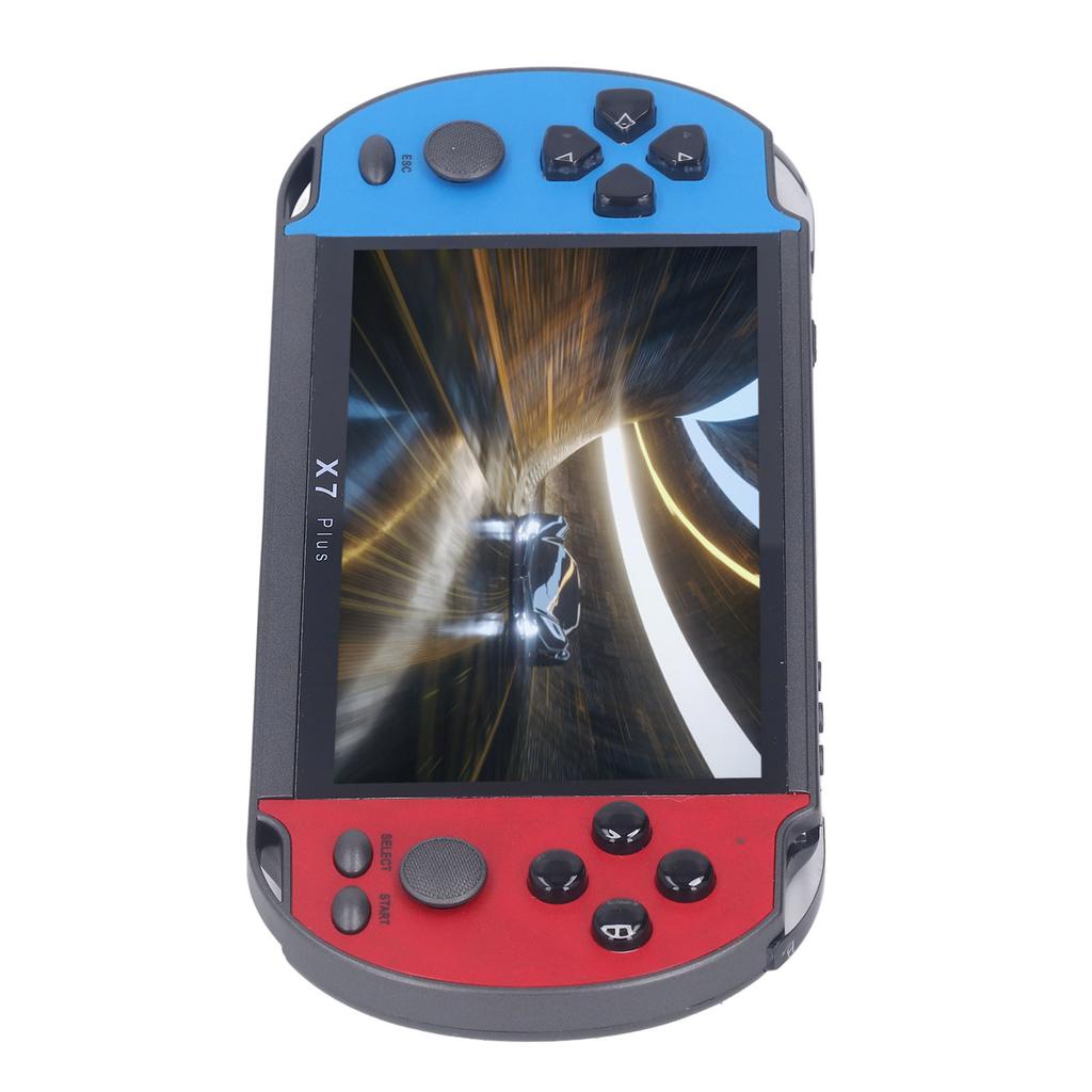 Handheld Video Game Console 5.1 Inch Dual Joystick Multiple Games Rechargeable Battery Portable Game Machine