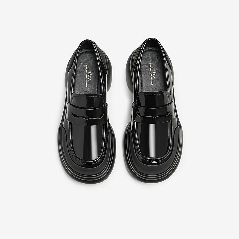 TATA Women's Little Wave Thick-Sole Loafers