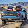 A135 American Eagle Flag Rear Window Decal for Trucks & SUVs