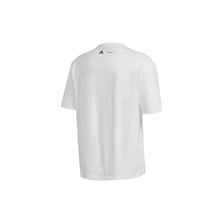 Adidas X Disney Grafisk Trykk Sports Crew Neck T-skjorte Herre Topper Hvit GL2222