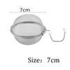 1-5pcs Stainless Steel Tea Infuser Sphere Locking Spice Tea Ball Strainer Mesh Infuser Tea Filter Strainers Kitchen Accessories