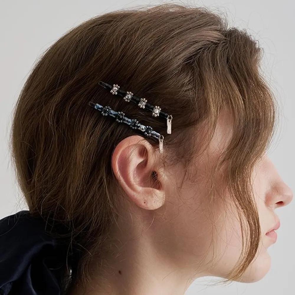 LeBron Beads Hairpin LFSL0333 Navy