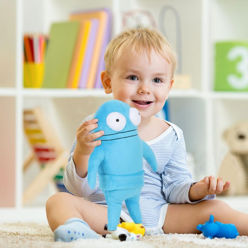 Roztomilá plyšová panenka jako dárek kreslená dětská hadrová panenka