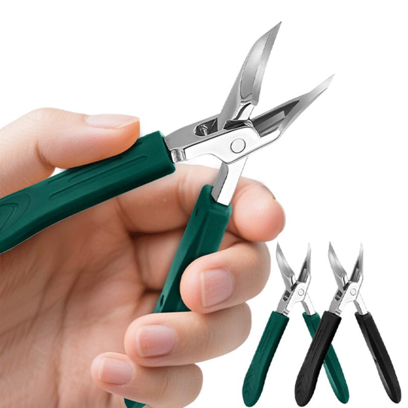 Anti-Splash Nail Clippers Large Thick Hard Special Nail Clippers Sharp Diagonal Pliers Nail Scissors Household Manicure Tools