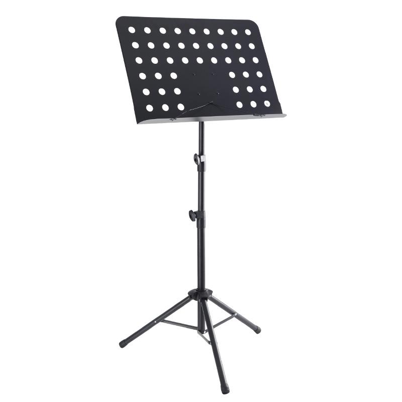 Individually Packaged Height-Adjustable Colored Folding Music Stand - Extra Thick and Large