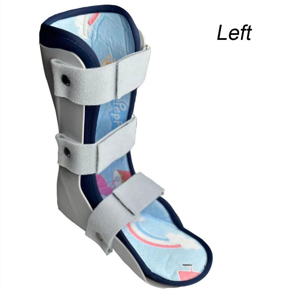 

Регулируемая поддержка голеностопа для молодежи, детский ортез для ходьбы при травме стопы, переломе пальца ноги и после операции, для восстановления после травм в баскетболе, футболе S