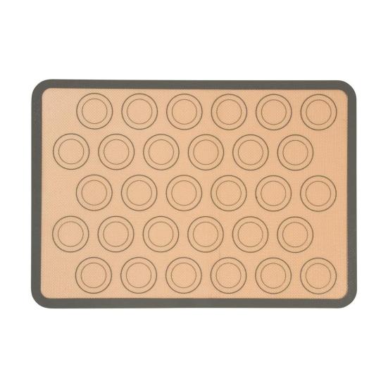 Baking Mat Non-stick Silicone Baking Mat with 30 Rings 0.75mm Thick Heat Resistant Oven Mat Cookie Kitchen Mat