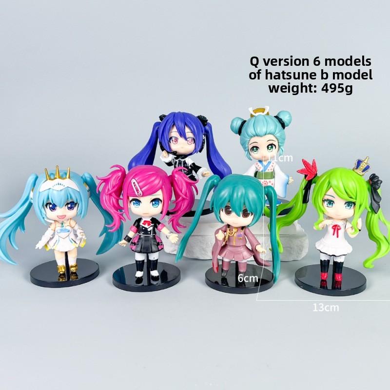 Hatsune Miku Pvc Figure Model With Assembly For Anime Collectors And Gift Enthusiasts