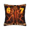 Pillow Cover USA 250 Anniversary Tung Sahur John Pork AI Baby 4th July  Funny Pillow Case For Sofa Home Decoration Pillowcases
