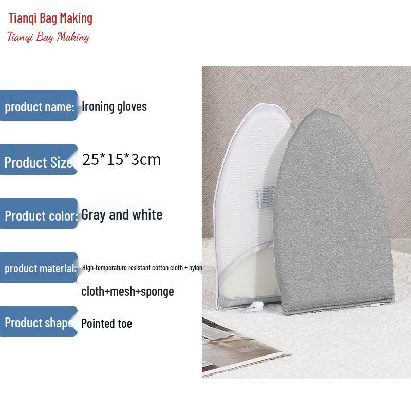 Compact Japanese Handheld Ironing Board with Heat-Resistant Sponge Pad