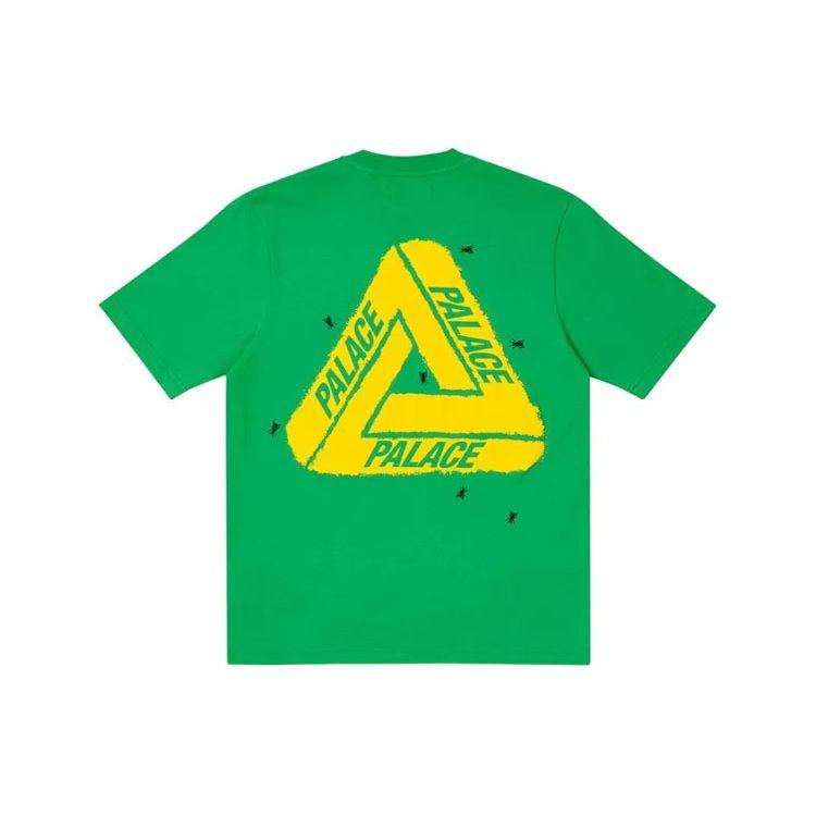 Palace Fly T-Shirt Green Unisex Tops P20ES011