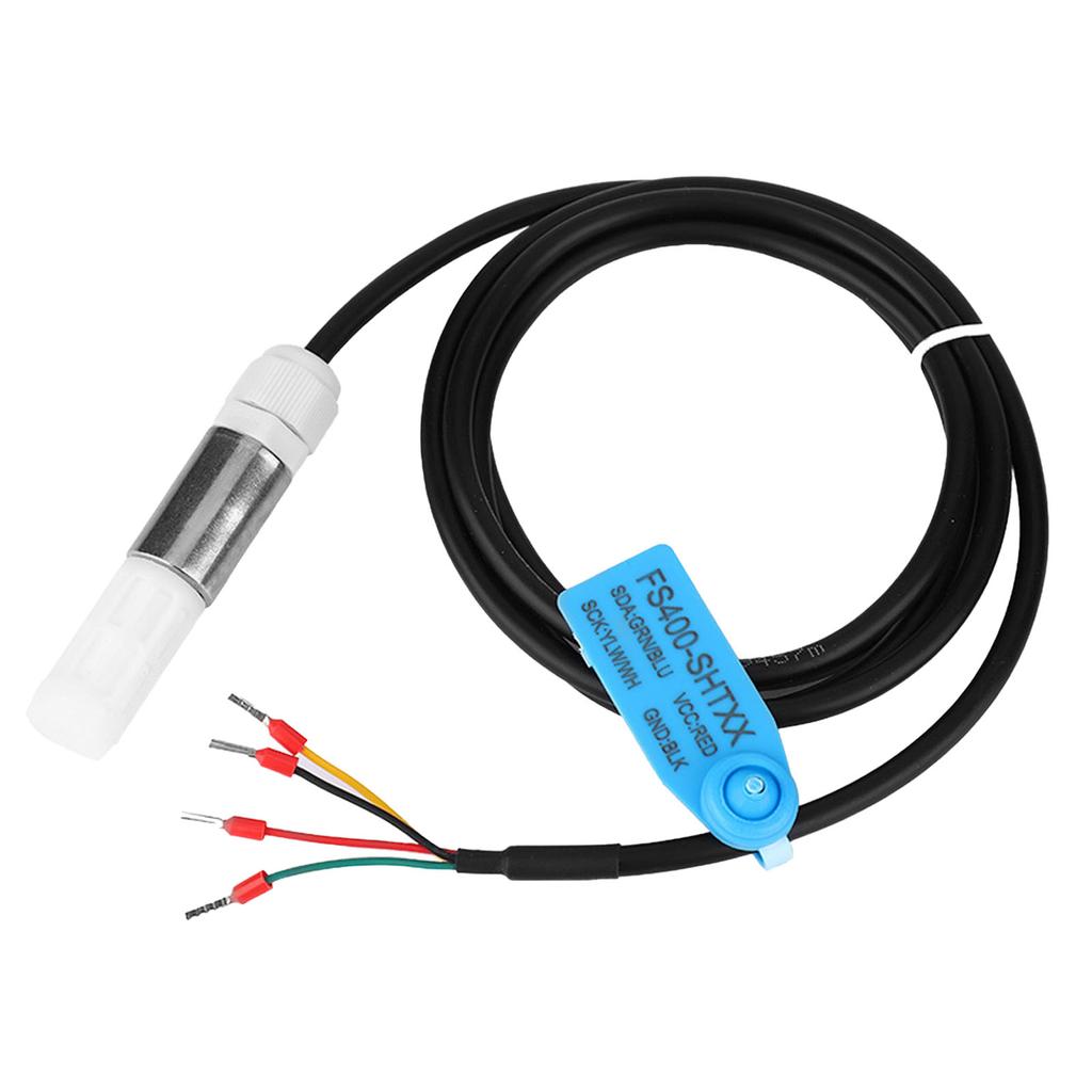 Dustproof Temp ature Humidity Sensor Stainless Steel Plastic Housing I2C Output( 30)