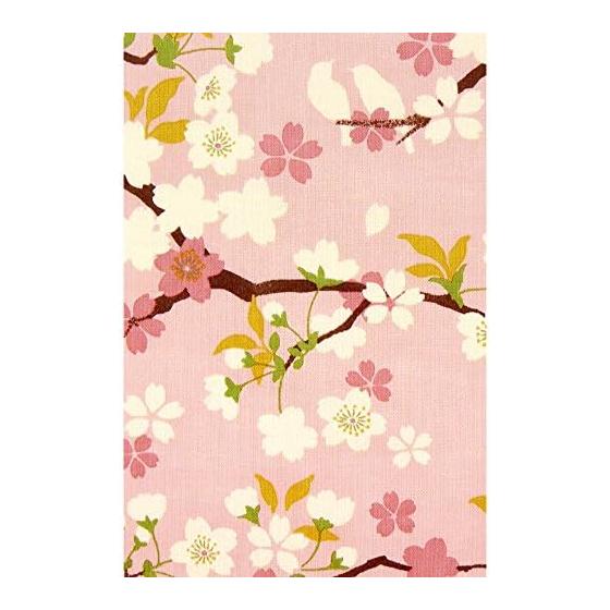 Hamamonyo Tenugui Lucky Cherry Blossom Pink