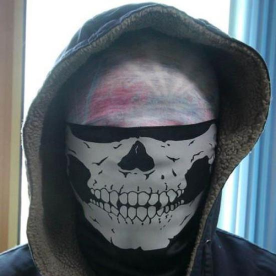 Lebka Bandana Kolo Motocykl Helma Paintball Lyže Sport Čelenka Krk Obličejová Maska