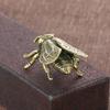 Figurky hmyzu z masivní mosazi, miniatury, čajové zvířátko, vtipné řemeslné výrobky, kolekce, stolní malé ozdoby, bytová dekorace, řemeslo