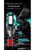 Large Torque Lithium Battery Impact Wrench for Vehicle Repair & Construction with Socket and Charging Air Gun