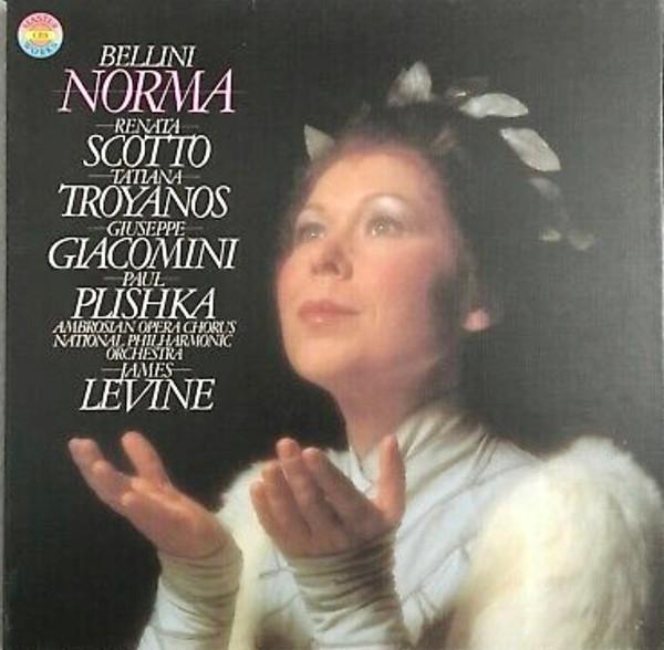 

LP Record VINCENZO BELLINI , RENATA SCOTTO , - Norma 79327 CBS Masterworks 1980 UK Classical Used