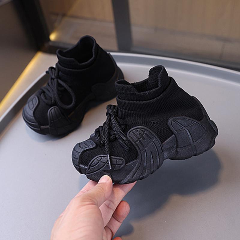 New Spring and Autumn Boys and Girls Fashionable and Versatile Breathable Mesh Soft Sole Wear-resistant Casual Sports Shoes
