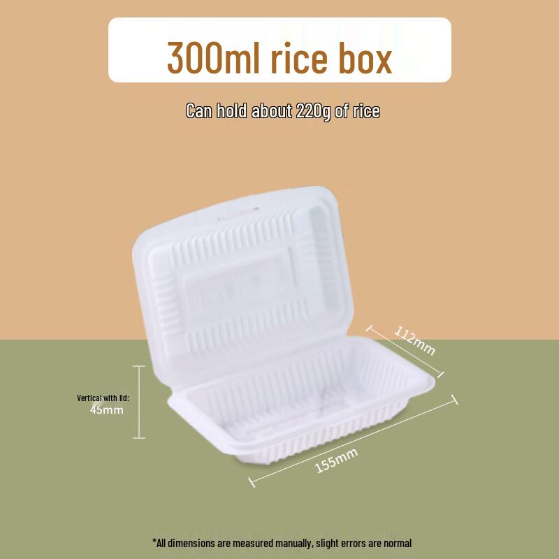 Wuhe Disposable Eco-Friendly Takeaway Food Containers