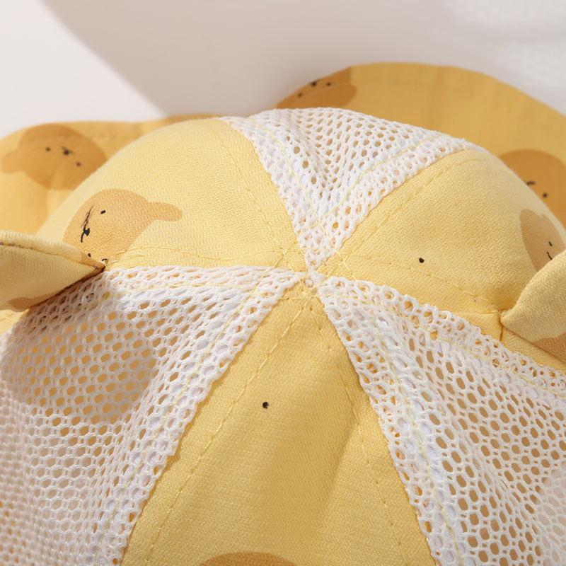 Cappelli Estivi per Bambini con Protezione Solare Cappelli da Pescatore Traspiranti in Rete per Bambine Cappelli da Sole Carini e Adorabili per Viaggio per Bambini
