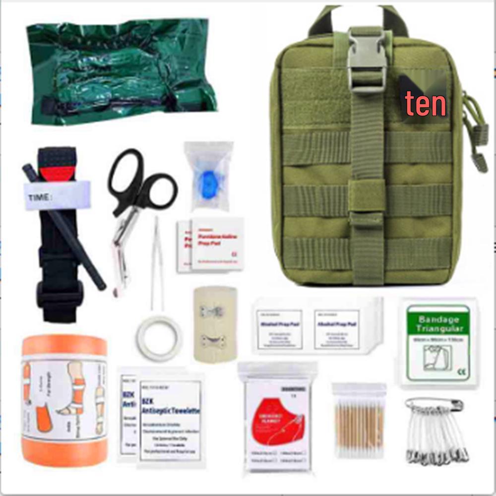 

Multifunctional Outdoor Adventure First Aid & Survival Kit Empty