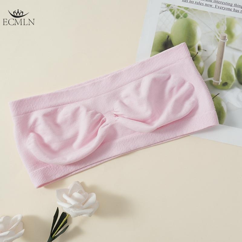 Summer Breathable Strapless Crop Top Women Invisible Chest Wraps Tube Tops Soft Comfort Bra Female Intimate Hollow Out Brassiere