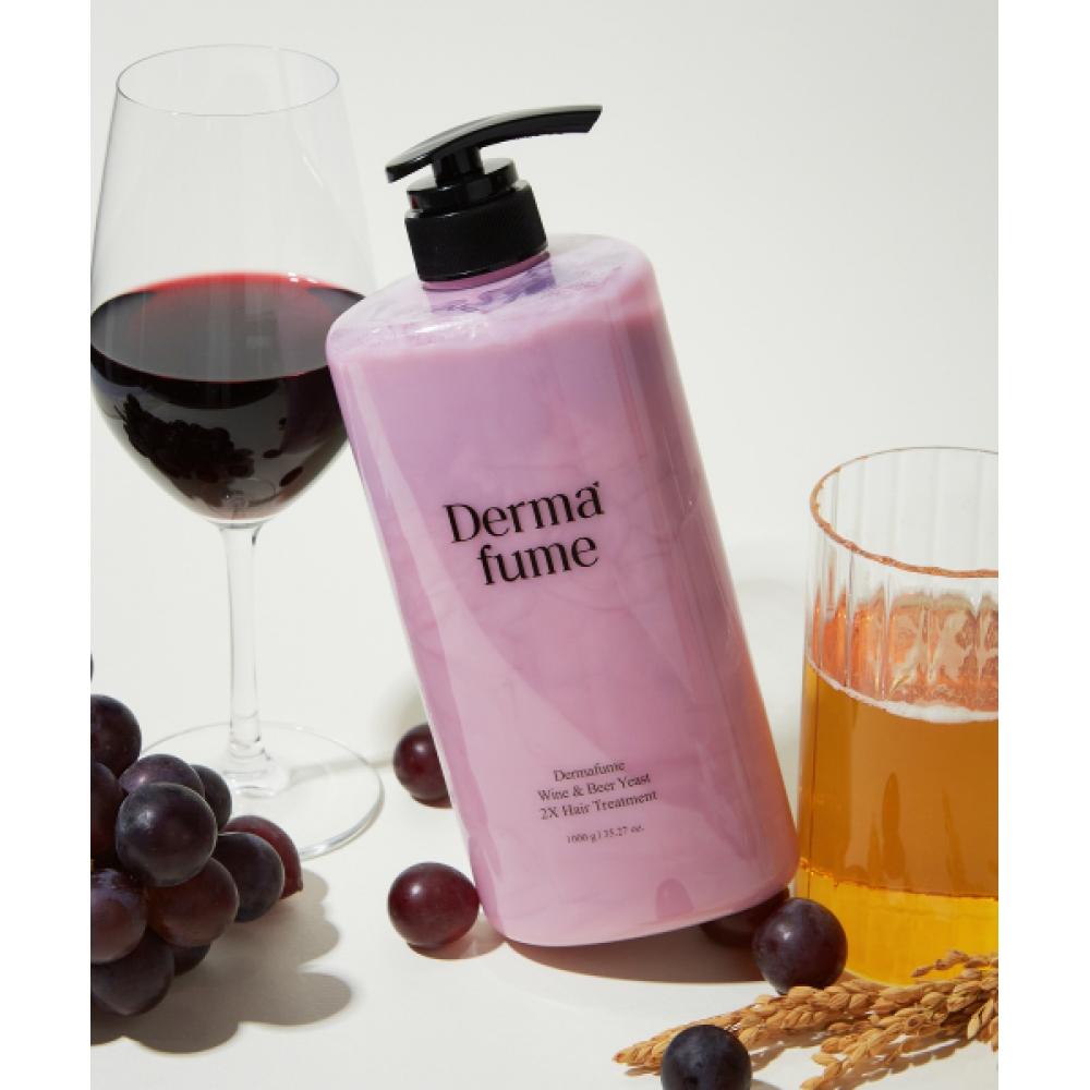 Dermafume Dermapume Wine Beer Yeast 2x Hair Loss Treatment 1l Hair loss treatment 1L 1 pack
