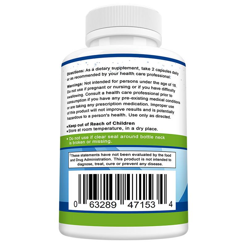 Vitamin C, Vitamin D3, Zinc, 7 Natural Herbal Extracts, Multivitamin Supplements, 120 Capsules