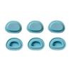 6PCS Blender Spout Sealing Caps Heat Resistant Silicone Replacement Part Silicone Texture Suitable for Mixing Machines