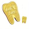Fatina dei Denti Cambiare i Denti Monete d'Oro Regalo per Bambini Bambini Che Cambiano i Denti Monete da Collezione Monete Placcate Oro