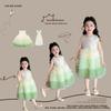 2025 Princess Birthday Dress - Girls' Summer Puffy Gauze Gown