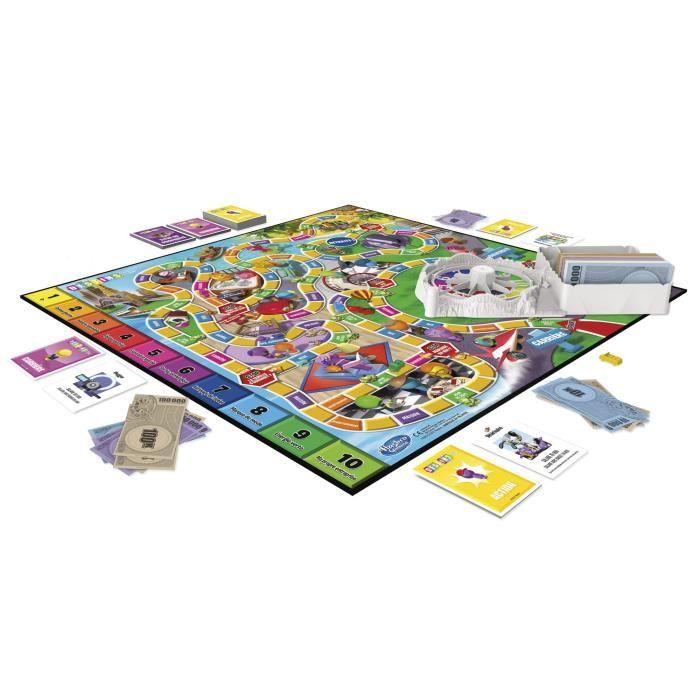 Destinées Le Jeu De La Vie, Jeu De Plateau Pour La Famille, 2 À 4 Joueurs, Pour Enfants, Dès 8 Ans, Avec Pions Colorés, Hasbro Gaming