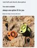Compact Waist-Hanging High-Speed Portable Fan for Outdoor Cooling and Heat Relief