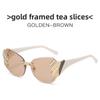 Modern Unisex Frameless Sunglasses With Uv400 Protection For Street Style And Fashion Trend