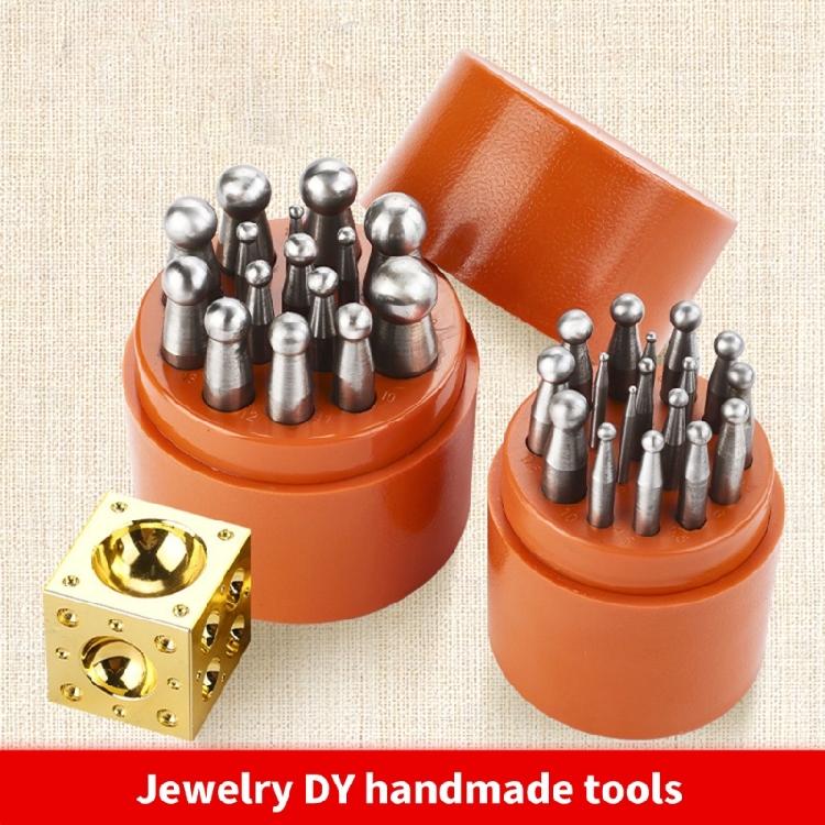 Schmuckstempel-Set Stahl Schmuckstempel Hohe Festigkeit Stahltextur Geeignet für Professionelle und Goldschmiedeprojekte