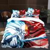 Japan Anime BLEACH Bedding Set Cartoon Comforter Duvet Cover Sets Bed Linen Twin Queen King Single Size Home Decor Kids Kawaii