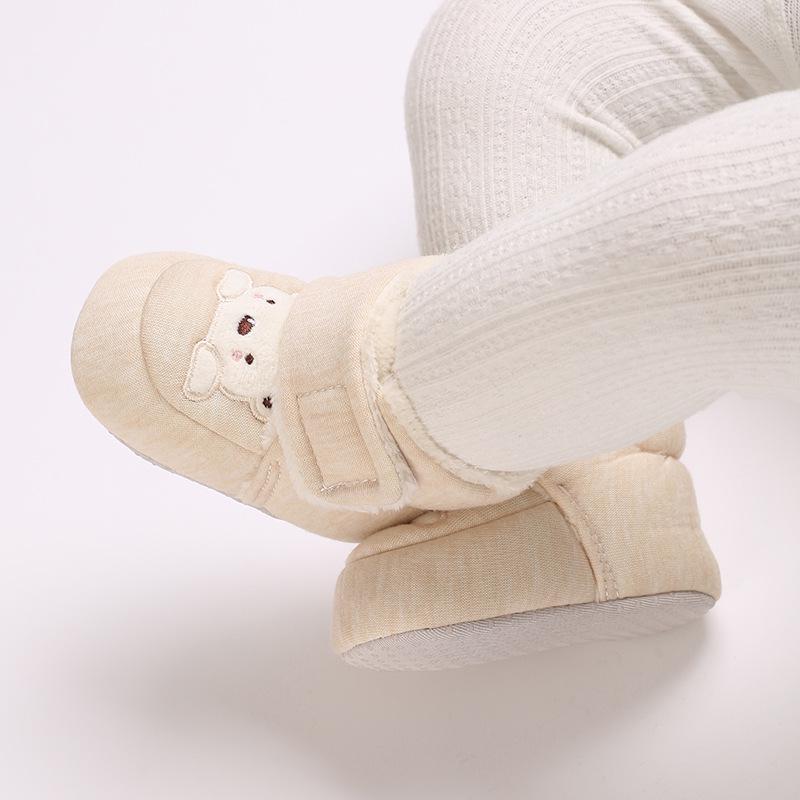 Winter Warm Cotton Baby Shoes for Boys & Girls (Prewalker, 0-1 Year)