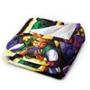 Link Cartoon Z-Zeldas Soft Warm Blanket  Decorative Plush Throw Blanket Aesthetic Couch Chair Flannel Bedspread Sofa Bed Cover