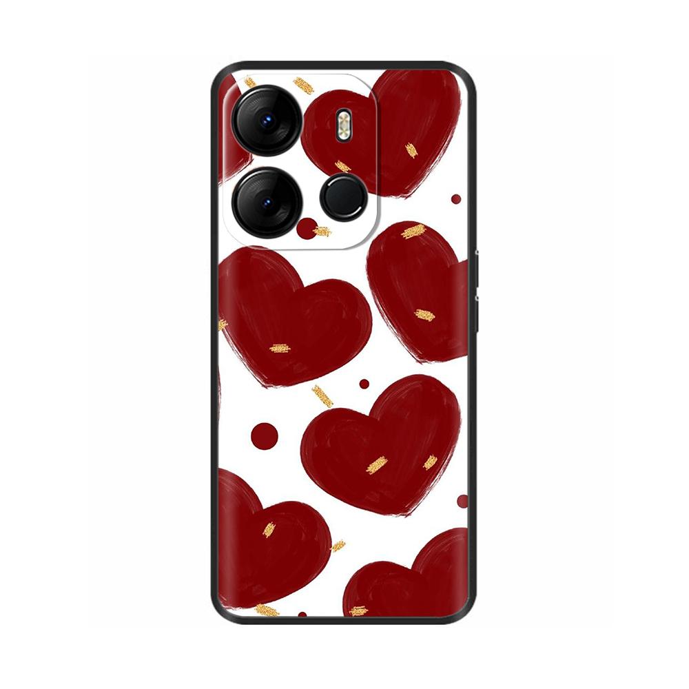 Für Tecno Spark Go 2023 Hülle Beliebte Blumen Silikon Handyhülle Für Tecno Pop 7 Pro Cover SparkGO Hüllen Schutzhüllen Schalen