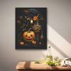 Diamond Art Painting Kit JackOLantern Pumpkin Pattern DIY Full Drill Canvas Relaxing Craft Gift for Adults Home Decor Art