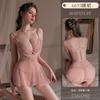 Sex Underwear Sexy Mesh Perspective Lace Pajamas Hollow Passion Uniform Seduction Pure Desire Set 6675