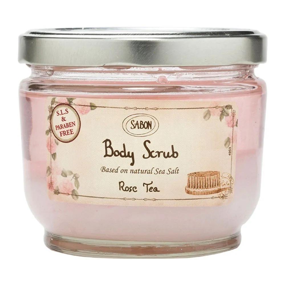 Скраб для тела SABON 600 г. Розовый чай