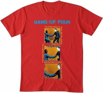 Camiseta de Colección de Gira de la Banda Gang of Four Tallas S a 5XL FF128 Camiseta Unisex