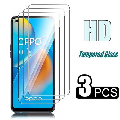 3PCS Displayschutzfolie OPPO A60 A53 A15 A16 A80 A40 A74 A96 A58 A78 A98 RENO 8T A18 A38 A78 A57 A57S A77S A17 Gehärtetes Glas HD 9H