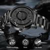 Luxus-Uhr Herren Kreativer Scroll-Zeiger Magnetkraft Sportuhren Herren Quarz-Chronograph Mann Uhr Relogio Masculino