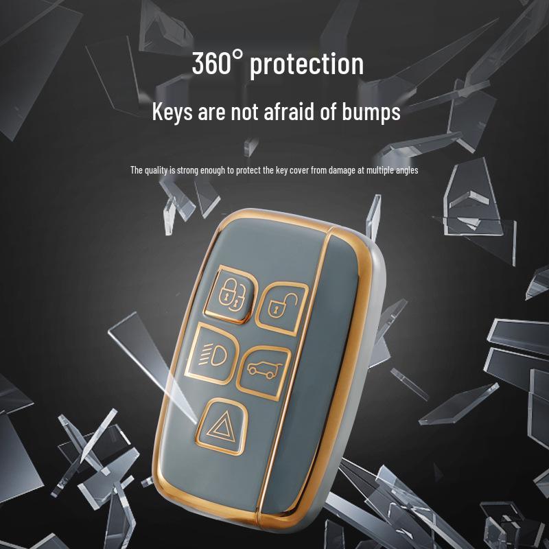 Land Rover Range Rover Key Case for Sport, Velar, Evoque, Discovery Sport 4/5, Freelander 2 Models.