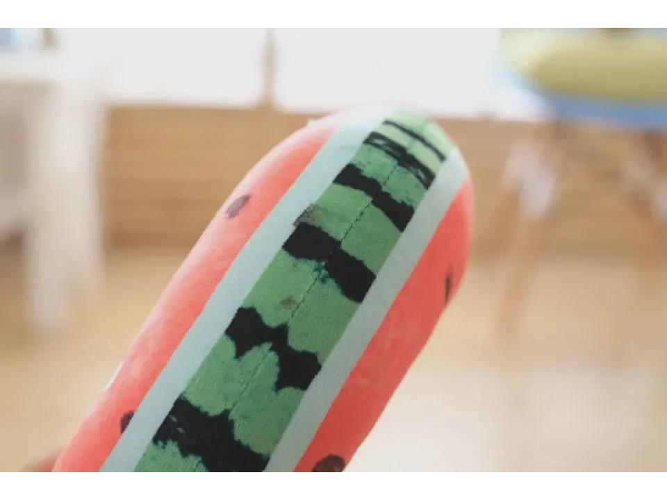 Cartoon Fruit & Pepper U-Shaped Neck Pillow: Big Shrimp Toy Travel Pillow for Naps