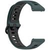 Dual Color Silicone Band for Coros Pace 4 Quick Release Breathable Watch Strap