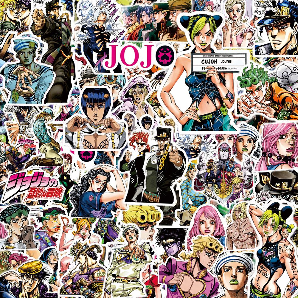 10/30/80Pcs Top-Grade Cool Premium-Quality Kujo Superior-Grade Jotaro Top-Grade Stickers High-Standard Anime-Entertainment Premium-Quality Jojo